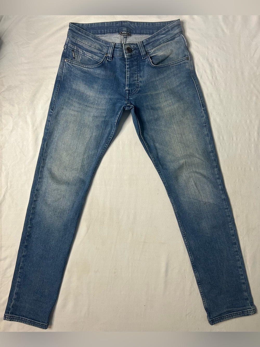 Strellson Robin Slim Fit Jeans Men's 29x32 Light Wash Stretch Denim